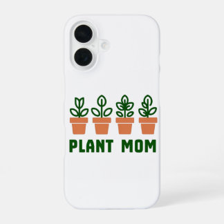 Pflanzenmutter iPhone 16 Hülle