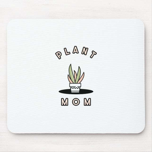 Pflanzenmutter Mousepad (Vorne)