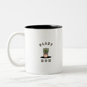 Pflanzenmutter Zweifarbige Tasse