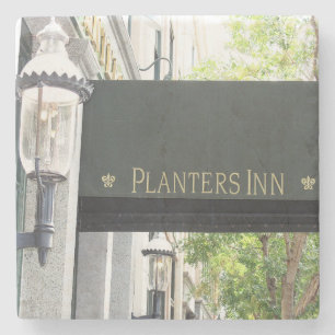 Pflanzer-Gasthaus Charleston, Steinuntersetzer