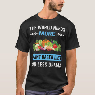 Pflanzlich Basierter Veganer Vegetarischer Veganis T-Shirt