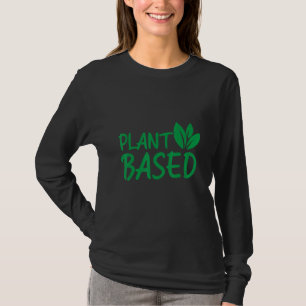 Pflanzlich Basiertes Vegetarisches Veganes Gemüse T-Shirt