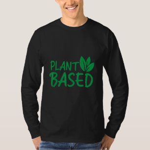 Pflanzlich Basiertes Vegetarisches Veganes Gemüse T-Shirt