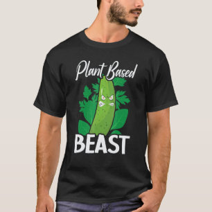 Pflanzliches Beast Gurke Gemüse Vegetarier Ve T-Shirt
