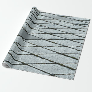Pflaster aus Graubeton Geschenkpapier