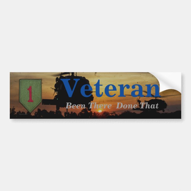 Pflaster für die erste Infanterie der Armee LRPS-R Autoaufkleber (Vorne)