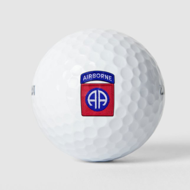 Pflaster für Veteranen der im Flugzeug Fort 82. Golfball (Vorderseite)
