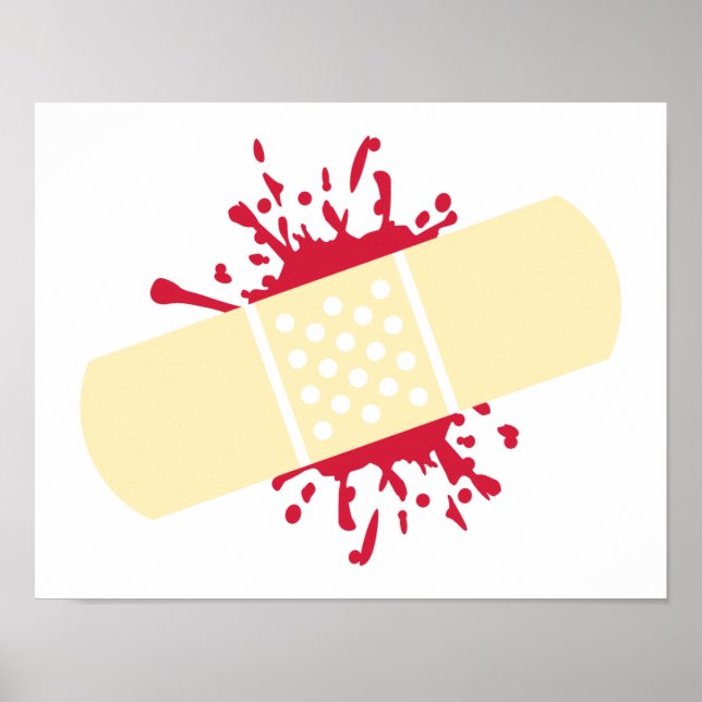Pflasterblut Poster (Vorne)