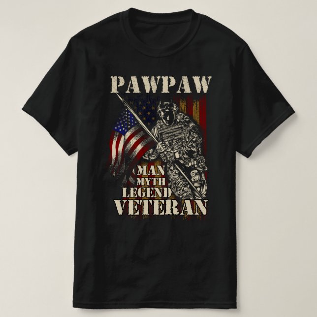 Pflasterlegende Veteran T-Shirt (Design vorne)