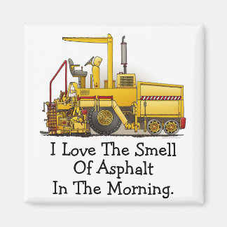 Pflastermaschine Square Magnet I Liebe Asphalt