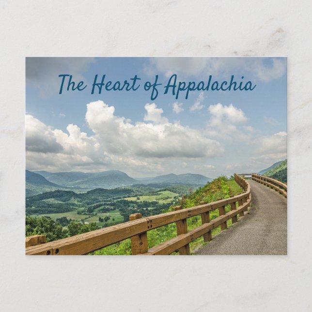 Pflasterweg mit Holzbahnen Postkarte (Vorderseite)