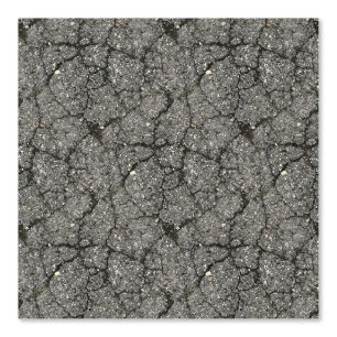 Pflasterzement aus schwarzem Asphalt Tapete
