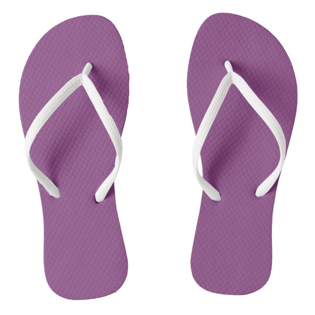 Pflaume Flip Flops (Fußbett)