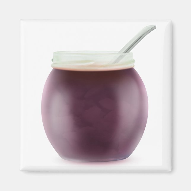 Pflaume Magnet (Vorne)