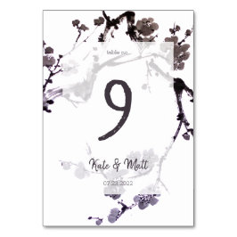 Pflaume sumie tischnummer