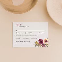 Pflaume- und Gelbrosenwasser-Hochzeit