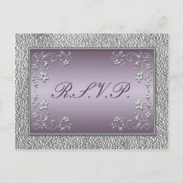 Pflaume und Zinnflor UAWG Postkarte