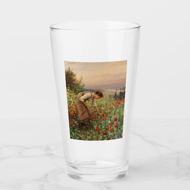Pflaumen (Bläserszene) (Feld Blume) Glas (Vorderseite)