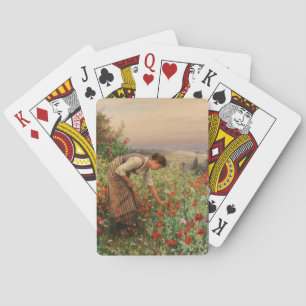 Pflaumen (Bläserszene) (Feld Blume) Spielkarten