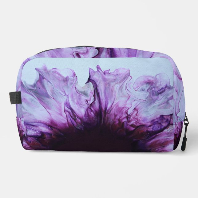 Pflaumen Gorgeous Print Cut Sew Tasche (Vorderseite)