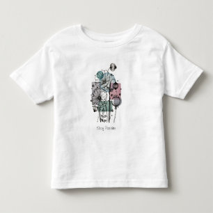 Pflaumen in Tinte und Aquarellfarben-T - Shirt