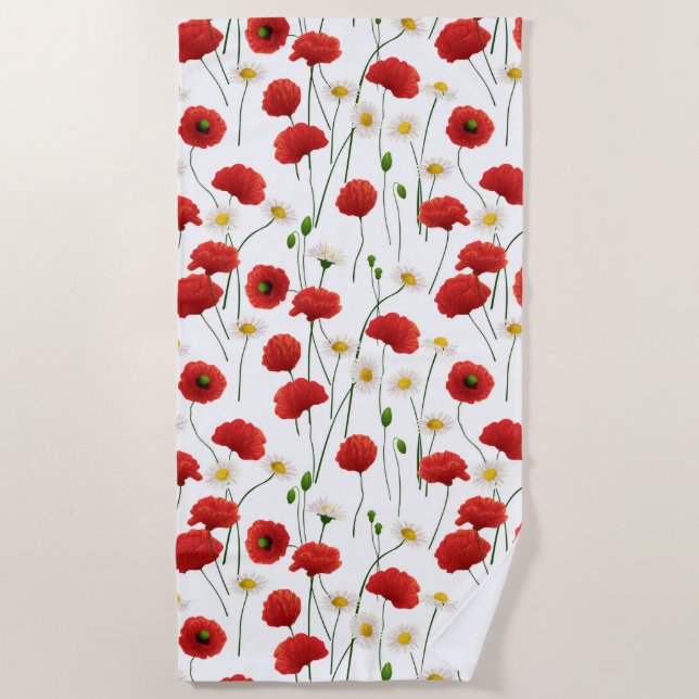 Pflaumen Strandtuch (Vorderseite)