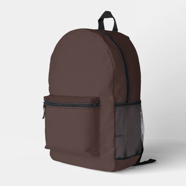 Pflaumenfarbener Rucksack (Rückseitige Ecke Rechts)