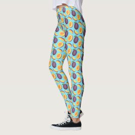 Pflaumenfrucht Leggings