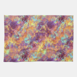 PflaumenLila Krummstoff Geschirrtuch