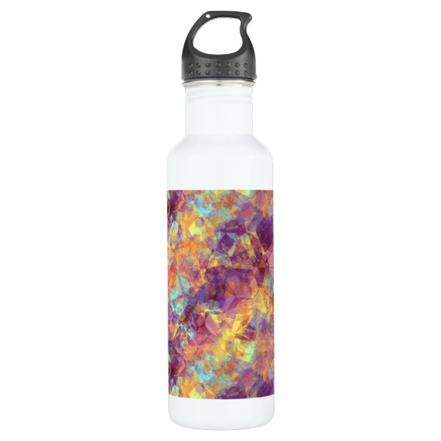 PflaumenLila Krummstoff Trinkflasche (Vorderseite)