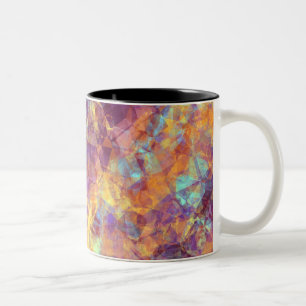 PflaumenLila Krummstoff Zweifarbige Tasse