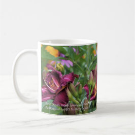 PflaumeTaglilien u. Echinacea Kaffeetasse