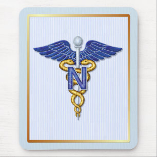 Pflege Caduceus Mousepad