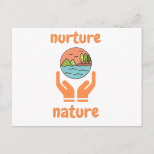Pflege der Natur, Lebenszitate Feiertagspostkarte