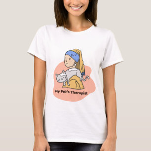 Pflege des Haustiertherapeuten T-Shirt