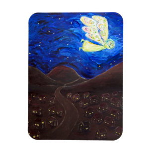Pflege des Soul Angel Art Malerei Magnet