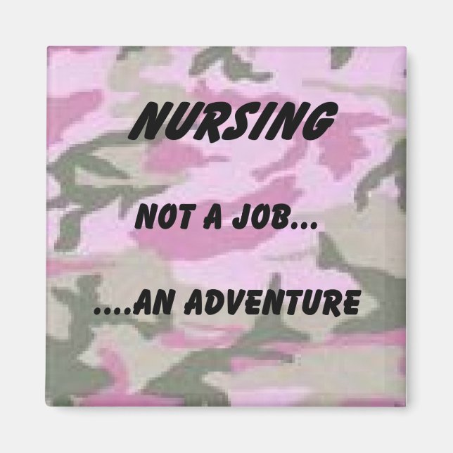 Pflege...ein Abenteuer Magnet (Vorne)