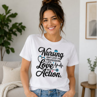 Pflege ist nicht nur ein Beruf, es ist Liebe  T-Shirt