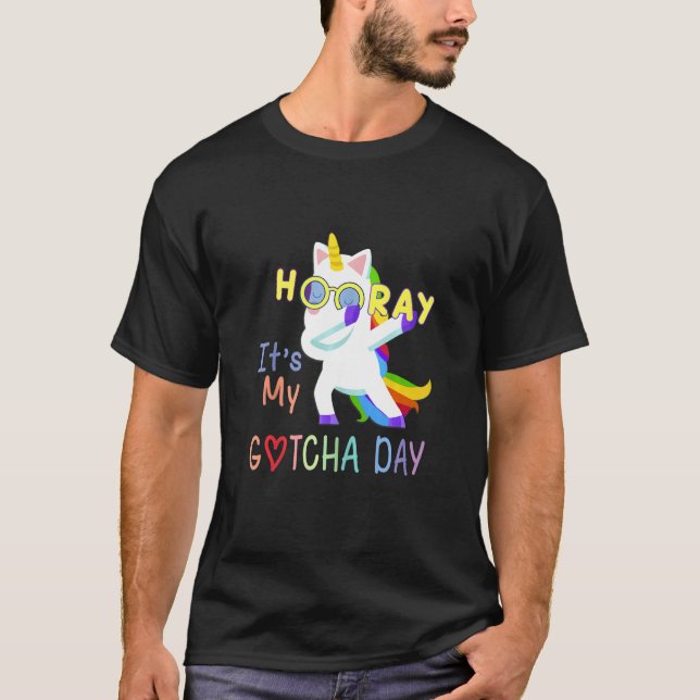 Pflege Kindergeschenke Hooray Adoption Mein Gott T-Shirt (Vorderseite)