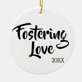 Pflege Liebe - Pflegesorgfalt-Adoptions-Geschenke Keramikornament