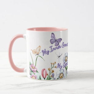 Pflege mich, mein inneres Wachstum Tasse