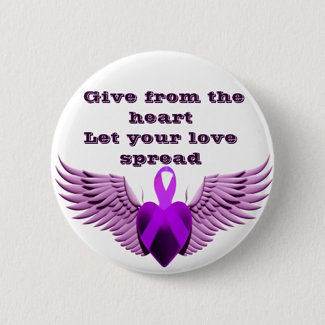 Pflege mit Liebe_ Button (Vorderseite)