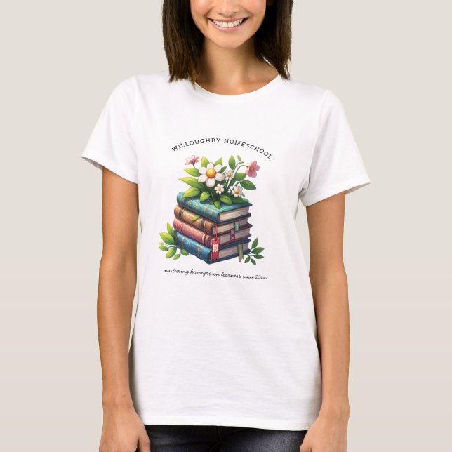 Pflege von Heimatlernern, Heimunterricht T-Shirt (Vorderseite)