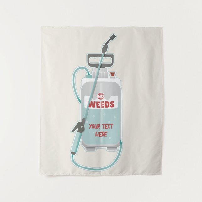 Pflege von Unkrautspray Wandteppich (Vorderseite)