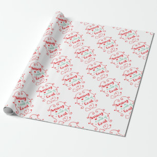 Pflegearbeit Geschenkpapier