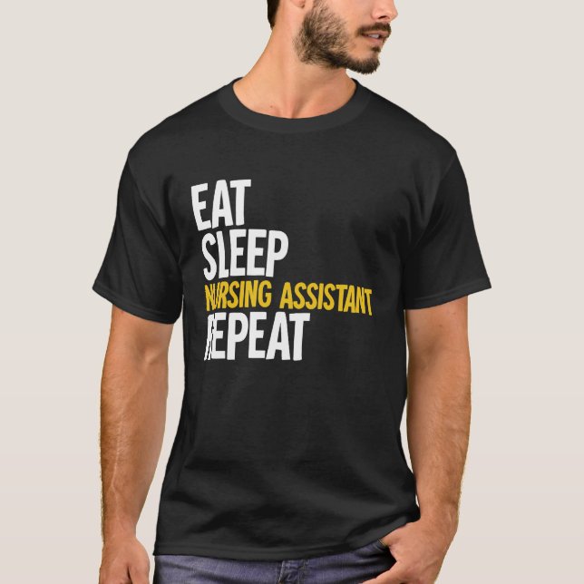 Pflegeassistent T-Shirt (Vorderseite)