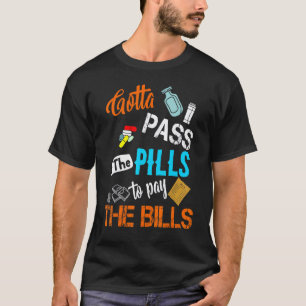 Pflegeberuf Rn Apotheker Klinische Krankenschweste T-Shirt