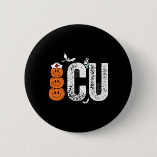 Pflegeeinheit Krankenpflege zu Halloween Button