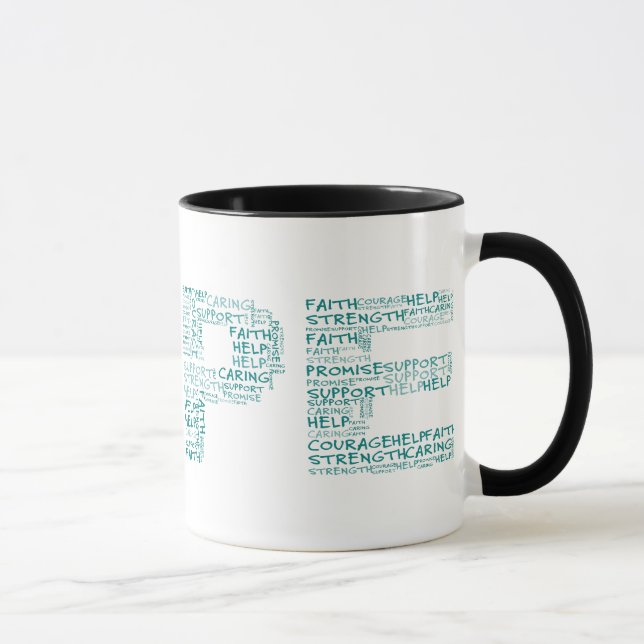 Pflegeheim-Arbeitskräfte stellen einen Geist der Tasse (Rechts)