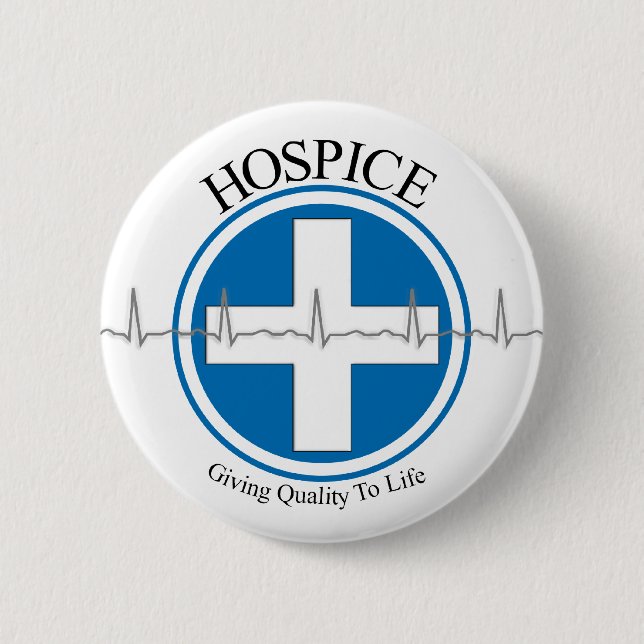 Pflegeheim-Geschenke Button (Vorderseite)